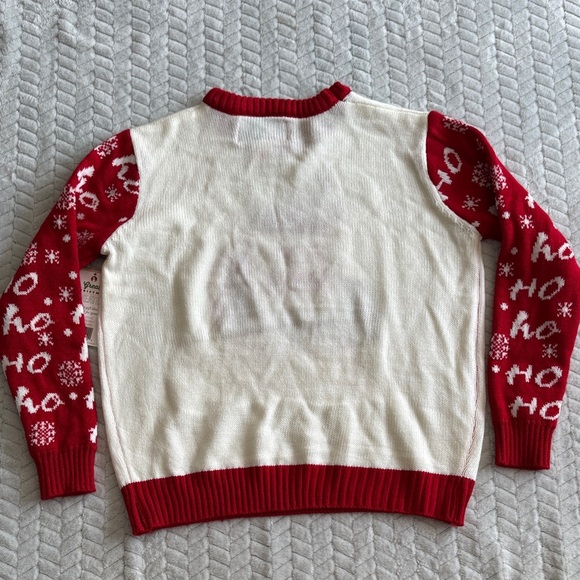 Festive Red and White Christmas Sweater Size L - Picture 8 of 8